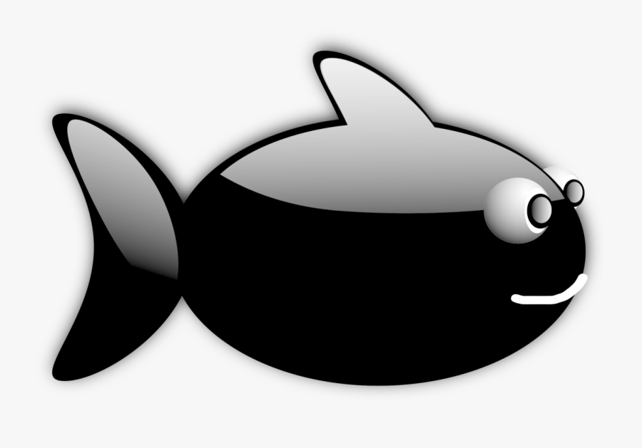 Shark,silhouette,whales Dolphins And Porpoises - Fish Symbol Transparent Background, Transparent Clipart