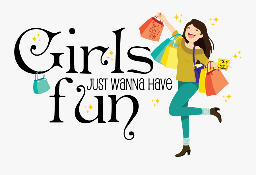 Girls Just Wanna Have Fun, Transparent Clipart