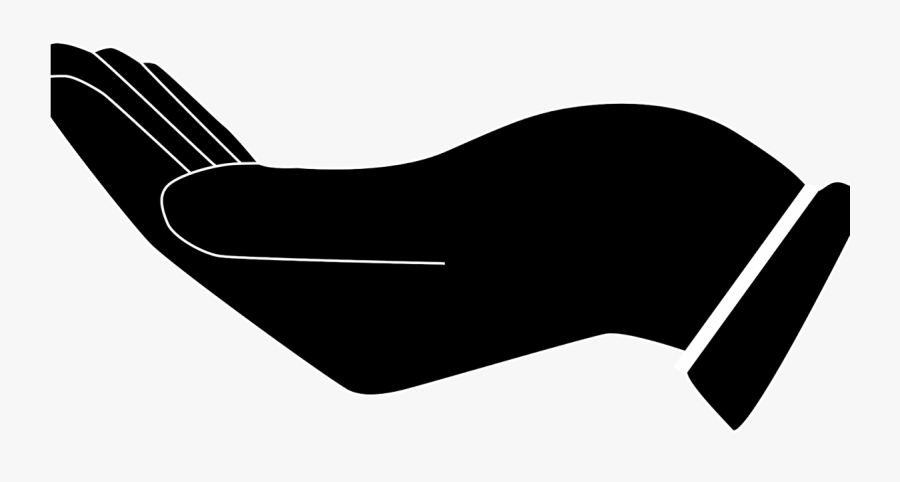 Praying Hands Clip Art Portable Network Graphics Silhouette - Silhouette Cupped Hand, Transparent Clipart