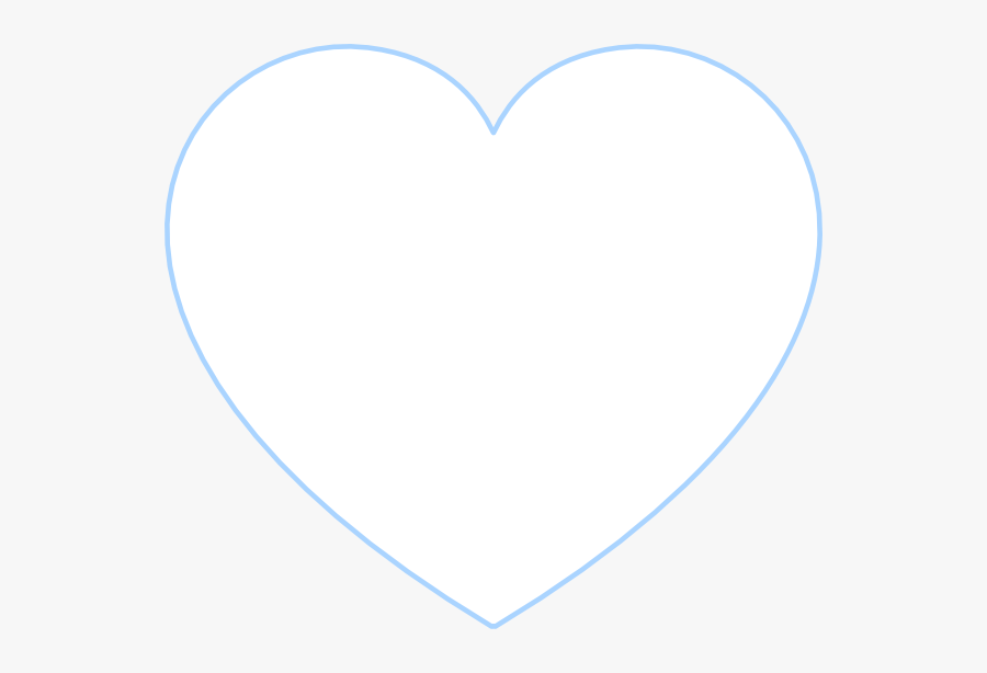 Heart Svg Clip Arts - White Love Heart Vector, Transparent Clipart
