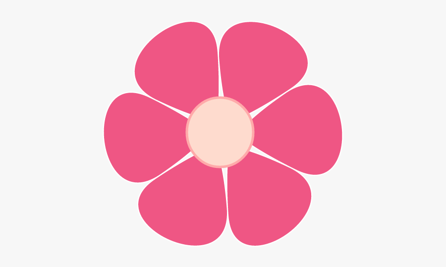 Flower Cliparts Png Pink - Pink Flower Clipart Png, Transparent Clipart