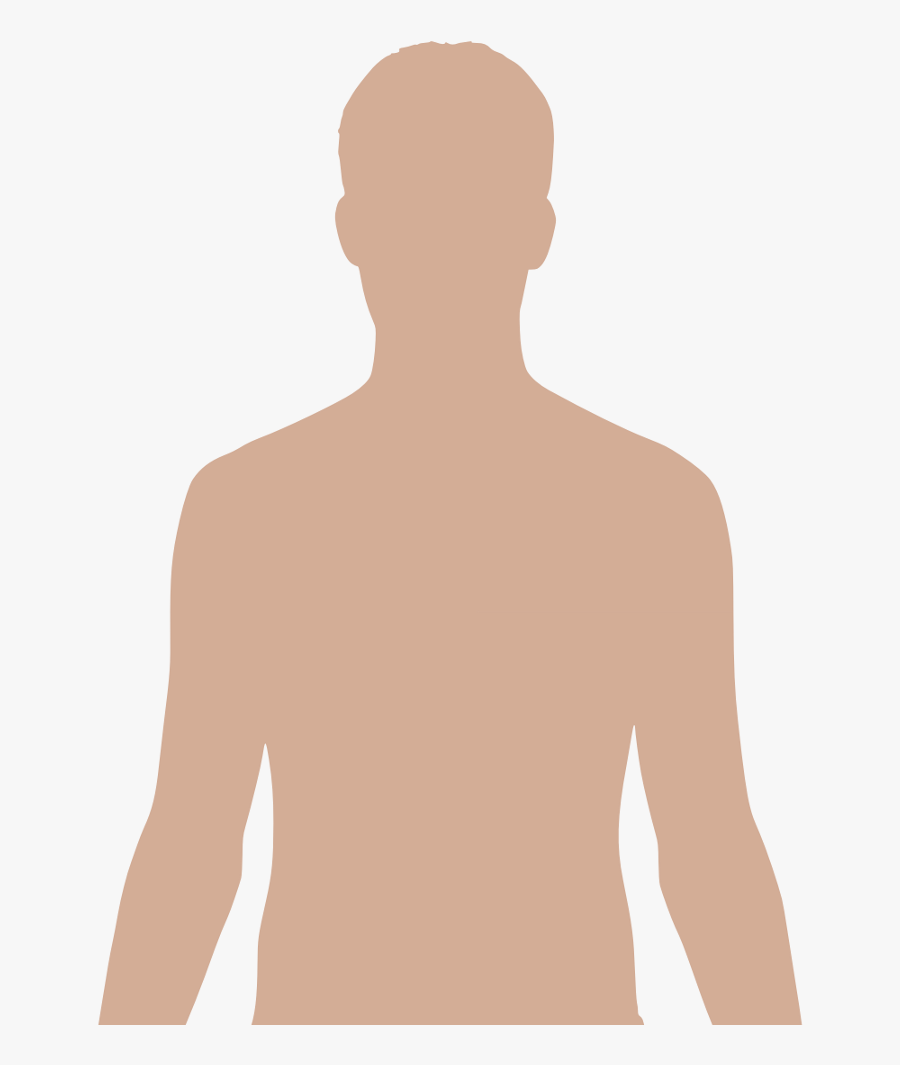 Clip Art Png Outline Transparent Images - Human Upper Body Png, Transparent Clipart