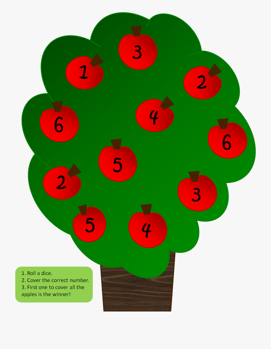 It"s A Roll The Dice And Cover The Correct Number Game - Poppy, Transparent Clipart
