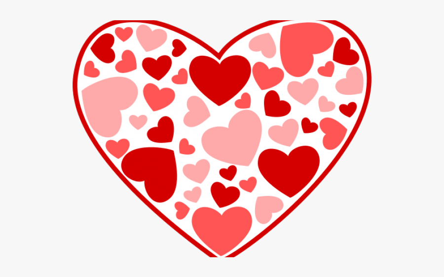 Valentines Day Heart Clip Art, Transparent Clipart