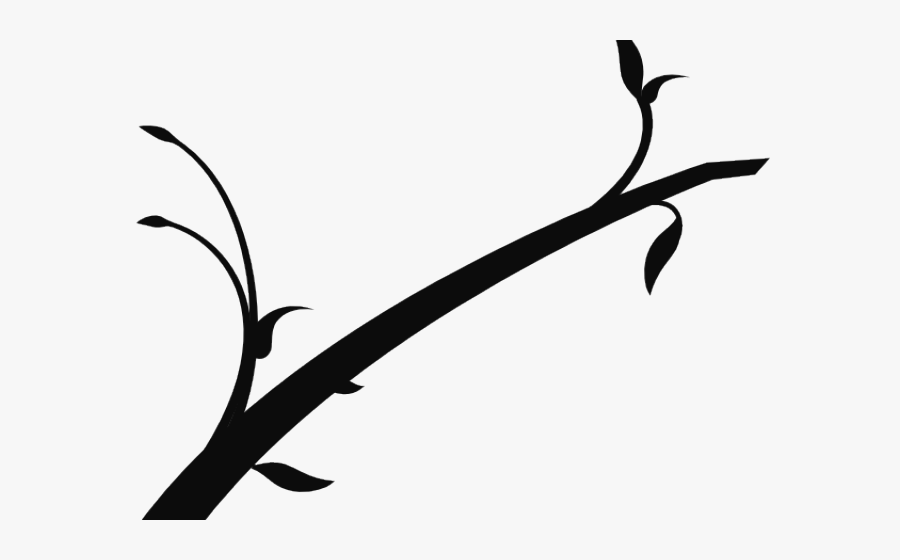 Pine Clipart Bare - Tree Branch Png Black, Transparent Clipart