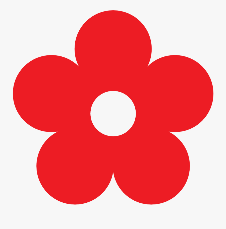 Download Flower Clipart Transparent - Pink Flower Clipart Png, Transparent Clipart