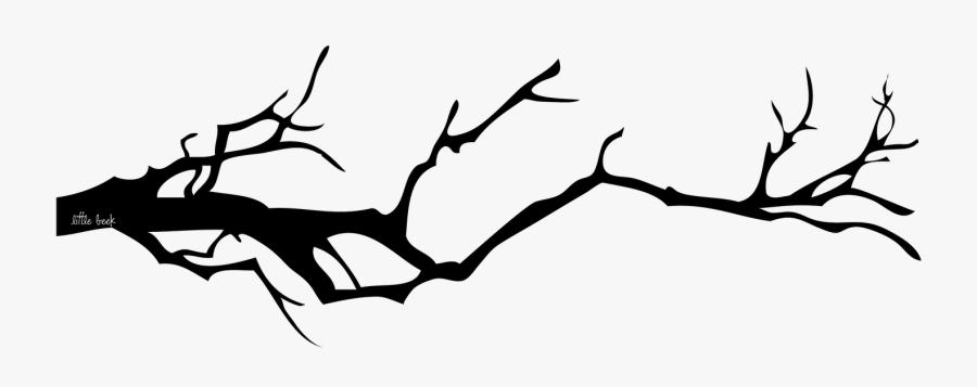 Free Simple Branch Cliparts, Download Free Clip Art, - Creepy Tree Silhouette Png, Transparent Clipart