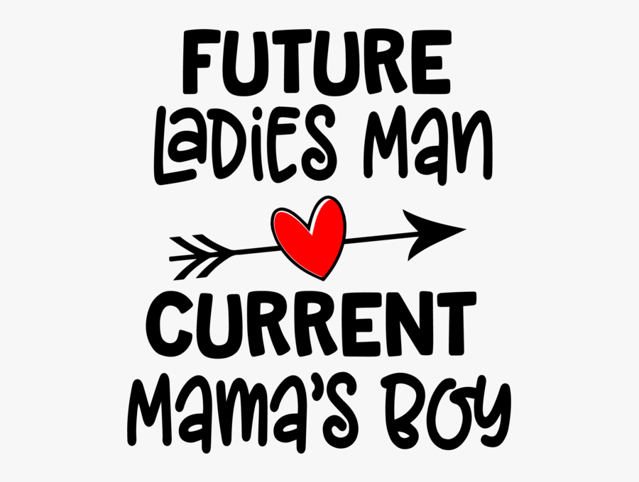 Future Ladies Man - Heart, Transparent Clipart