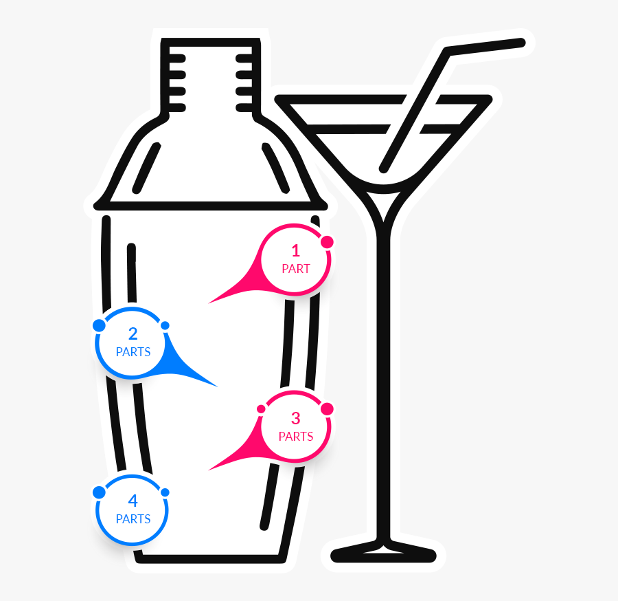 Cocktail Shaker Art Png, Transparent Clipart