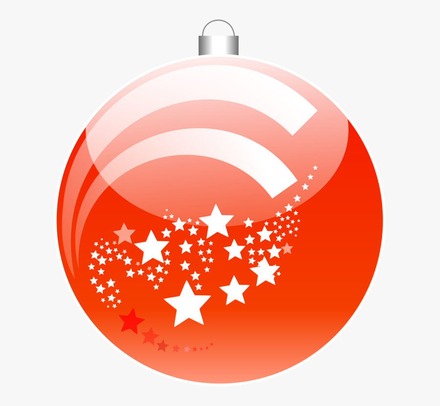 Bola De Navidad Vector Png, Transparent Clipart