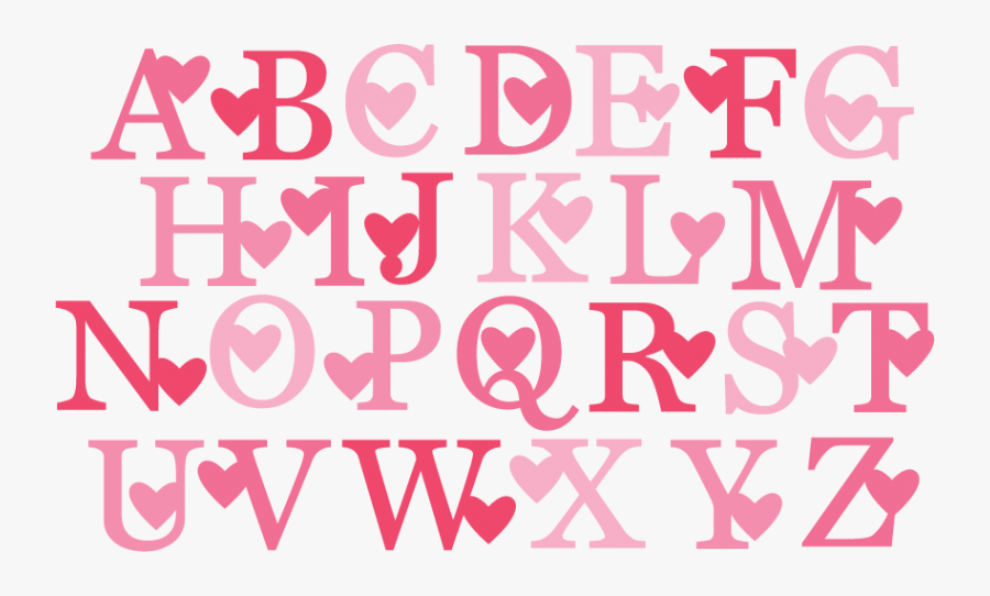 Transparent Free Monogram Clipart - Valentine Svg Free, Transparent Clipart