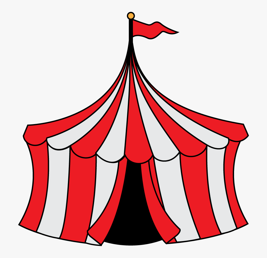 Clown Clipart Trapeze Artist - Circus Tent Clipart, Transparent Clipart