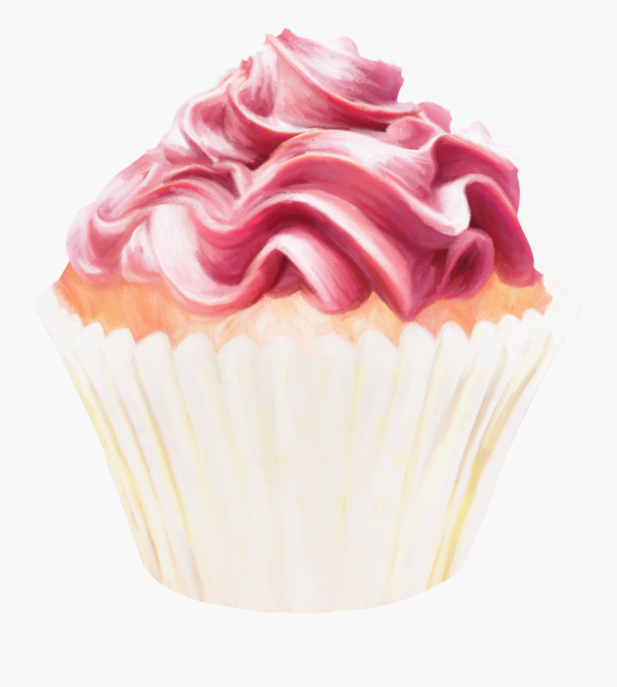 Cupcake, Transparent Clipart