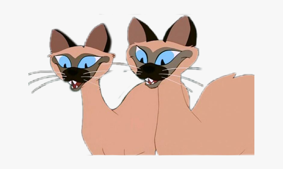 #cats #twins #evil #cartoons #cartoon #tumblr #aesthetic - Evil Cats In Cartoons, Transparent Clipart