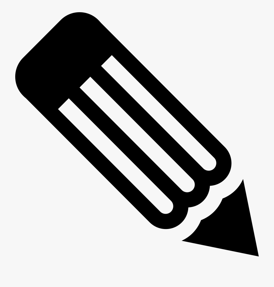 Pointing Clipart Pencil - Icon Pen, Transparent Clipart