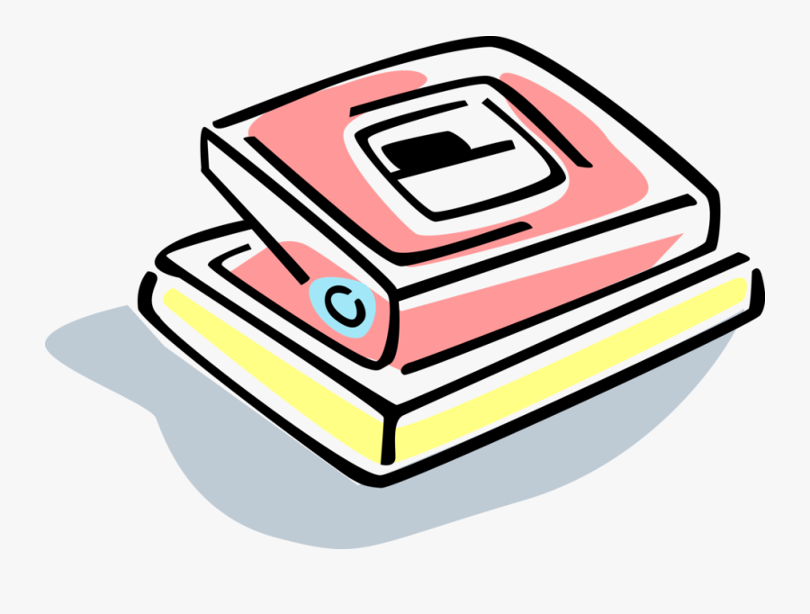 Vector Illustration Of Hole Punch Office Tool Used, Transparent Clipart