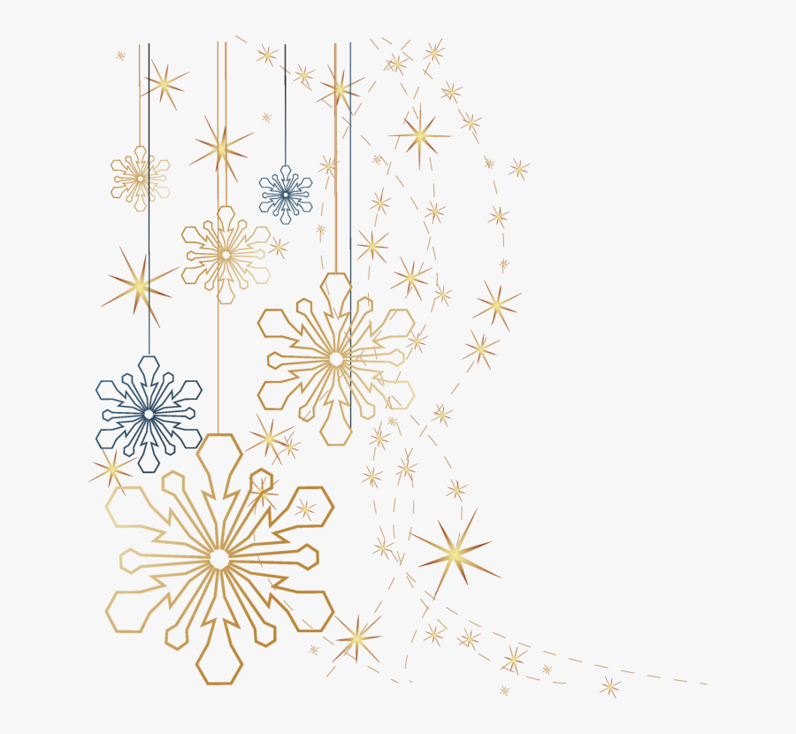 Snowflake Portable Network Graphics Clip Art Image - Snowflakes Transparent Background Frame, Transparent Clipart