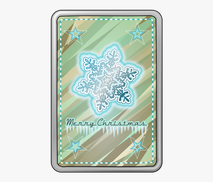 Xmas Card, Snowflake - Christmas Day, Transparent Clipart