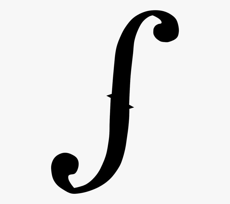 Sound Hole F-hole Violin - F Hole Violin, Transparent Clipart