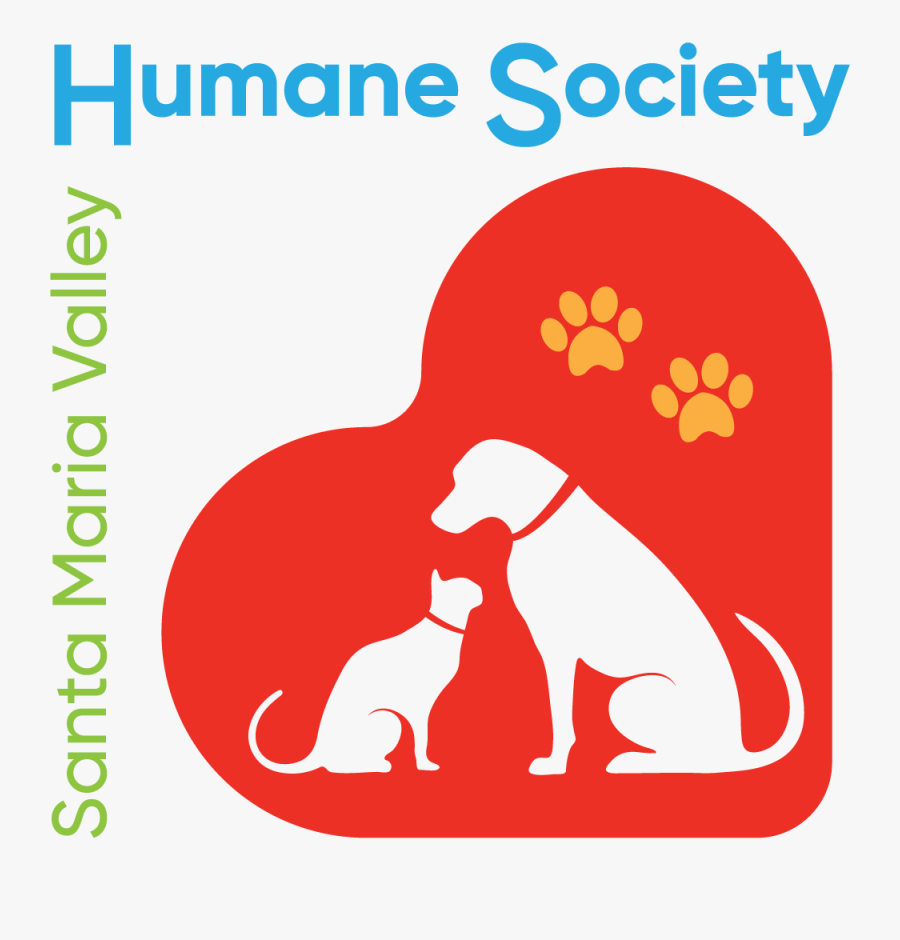 Pet Clipart Humane - Santa Maria Valley Humane Society Logo, Transparent Clipart