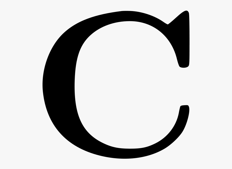 S - Clipart - Letter C Clipart, Transparent Clipart