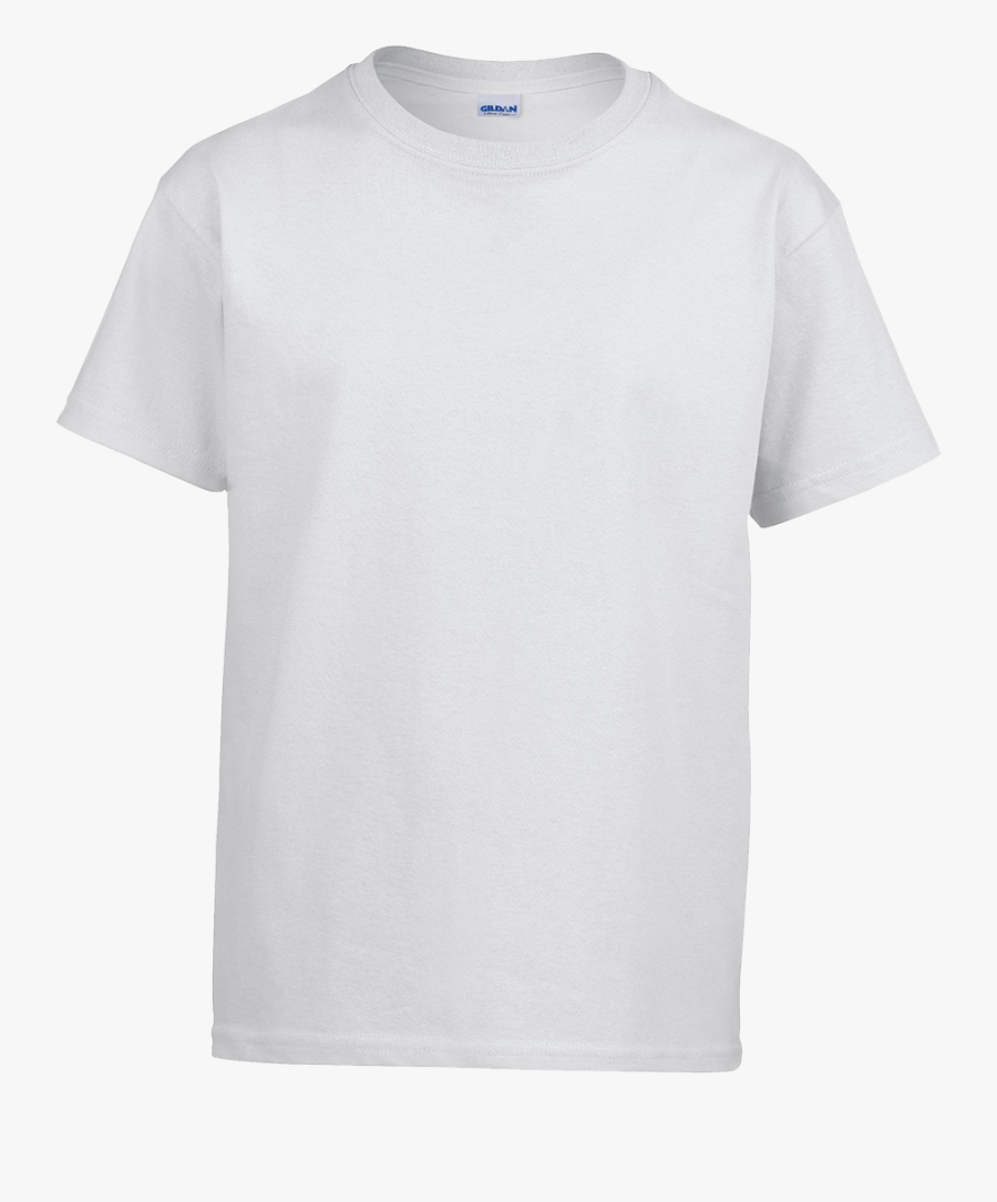 Gildan T Shirt Clipart Clip Art Black And White Library - White Shirt .png, Transparent Clipart