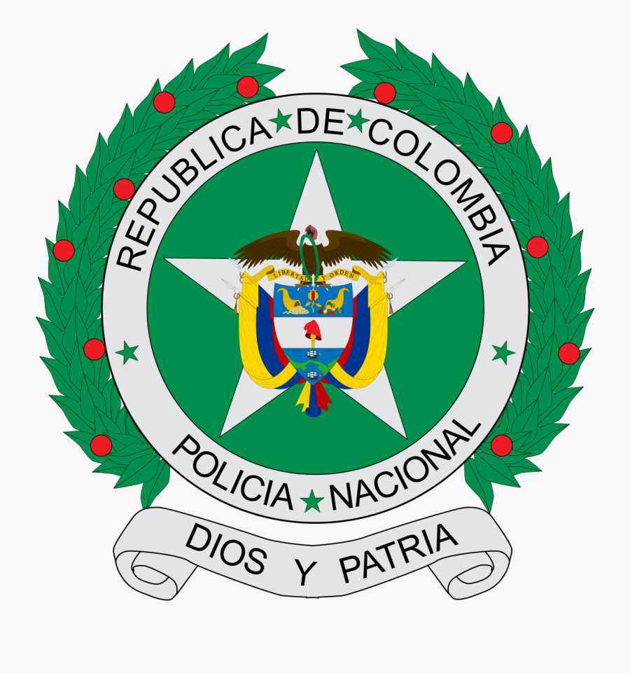Paramilitary Police Cliparts - Colombian National Police, Transparent Clipart