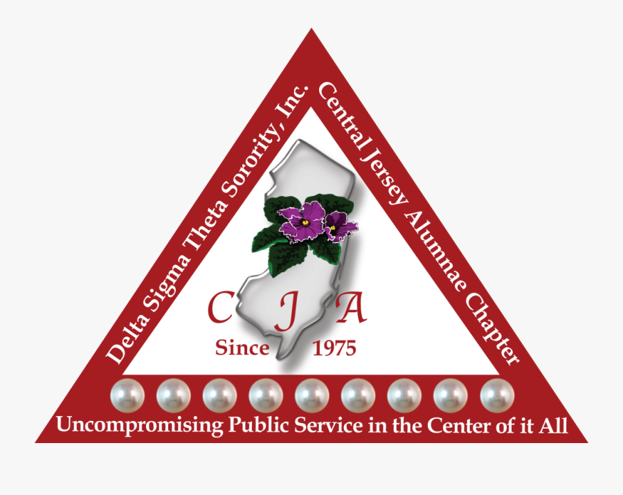 Central Jersey Alumnae Chapter Logo, Transparent Clipart
