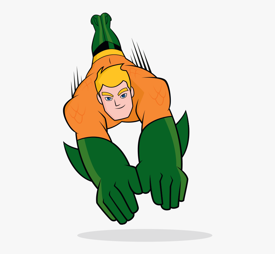 Transparent Earthquake Clipart For Kids - Dc Super Friends Aquaman, Transparent Clipart
