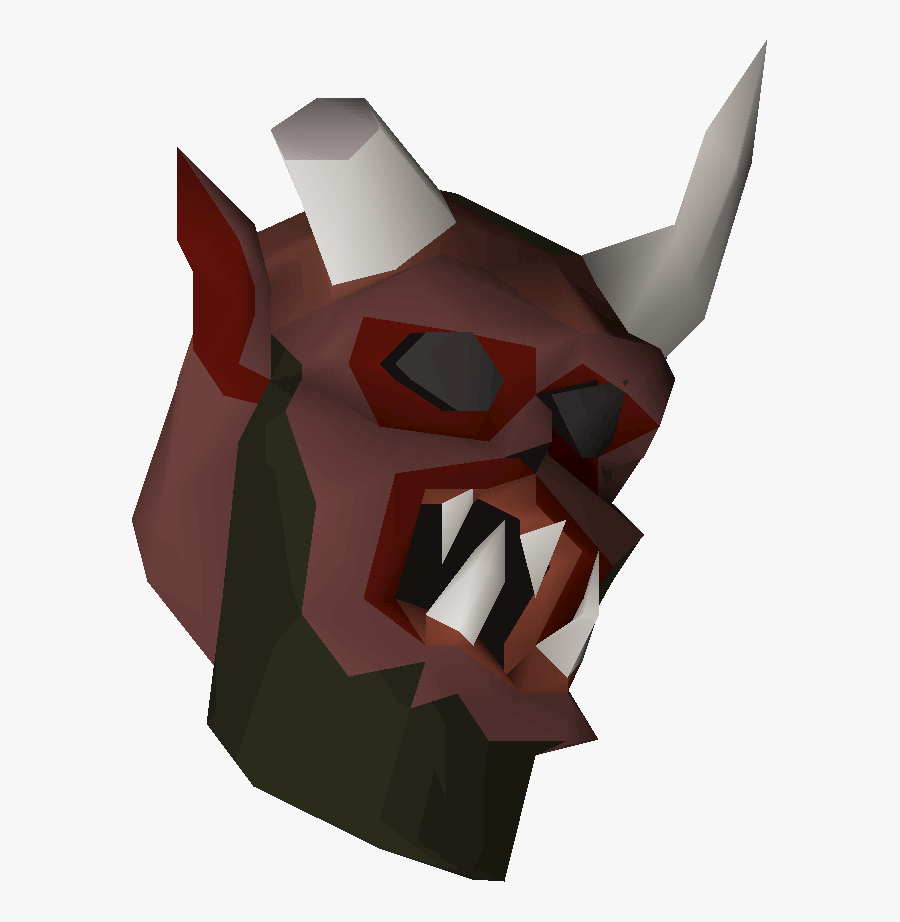 Demon Head Png - Ensouled Head Osrs, Transparent Clipart