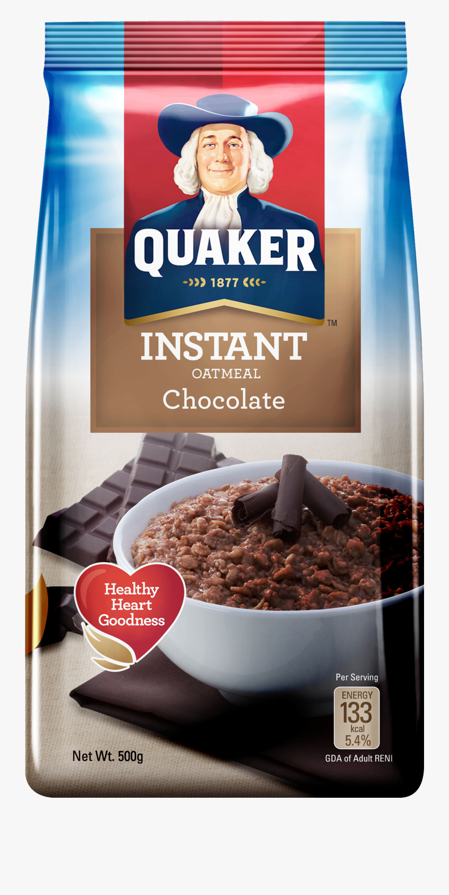 About Quaker Instant Chocolate - Quaker Oats Banana And Honey, Transparent Clipart