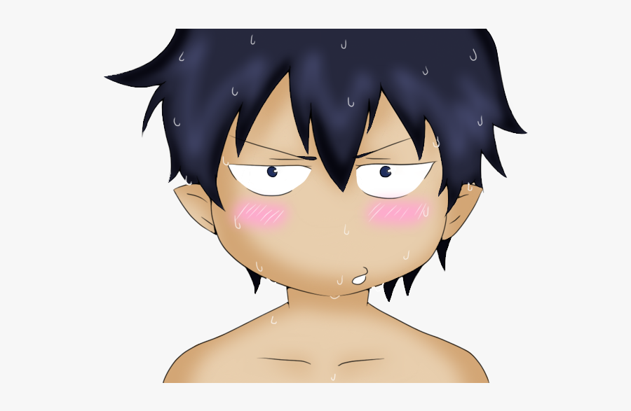 Download Picture Library Blush Drawing Face Impression - Rin Okumura Blushing, Transparent Clipart