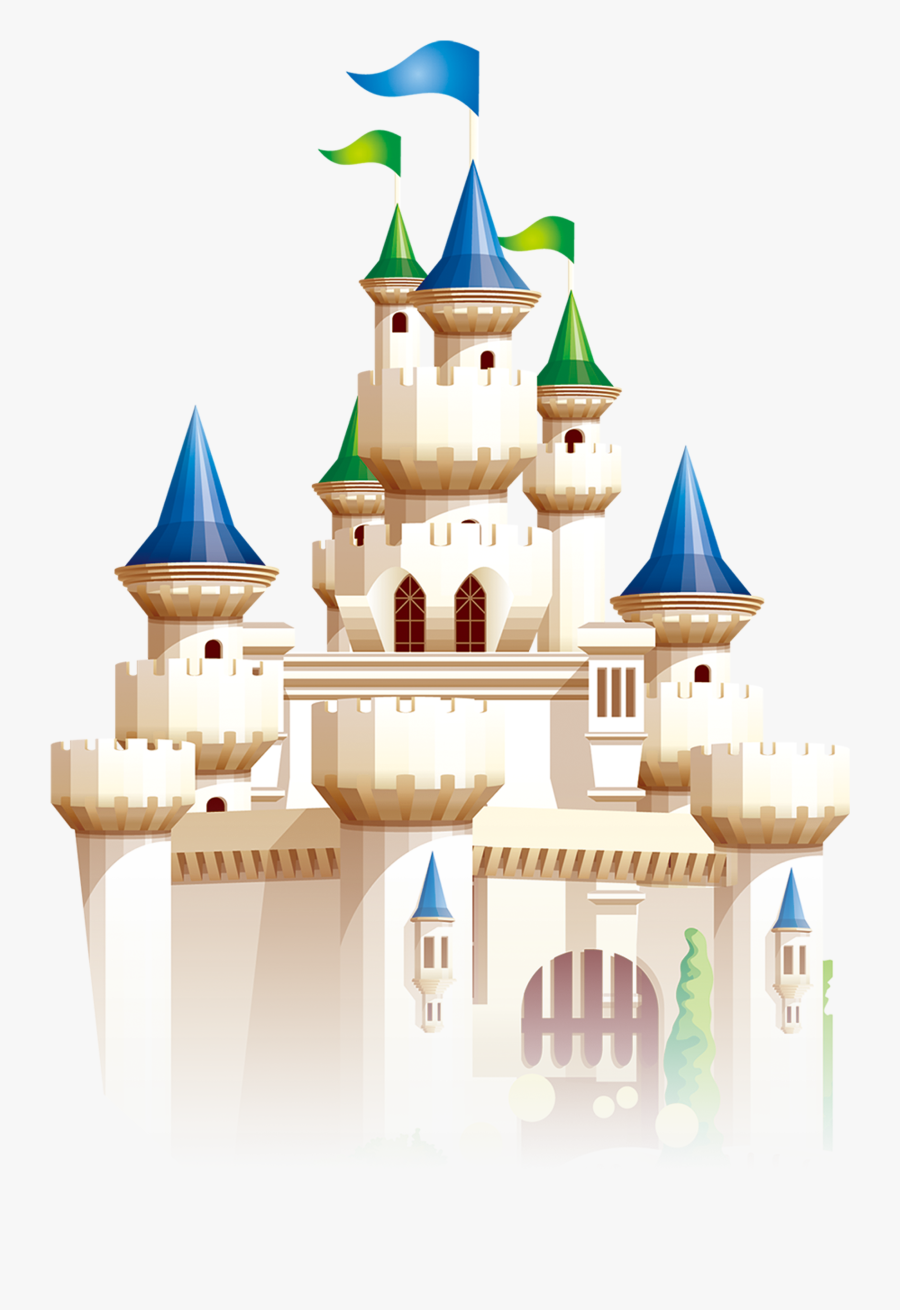 Fairytale Fantasy Castle Cartoon Free Hq Image Clipart - Castle Cartoon Png, Transparent Clipart