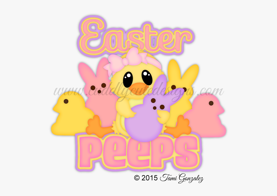 Transparent Peeps Clip Art - Cartoon, Transparent Clipart