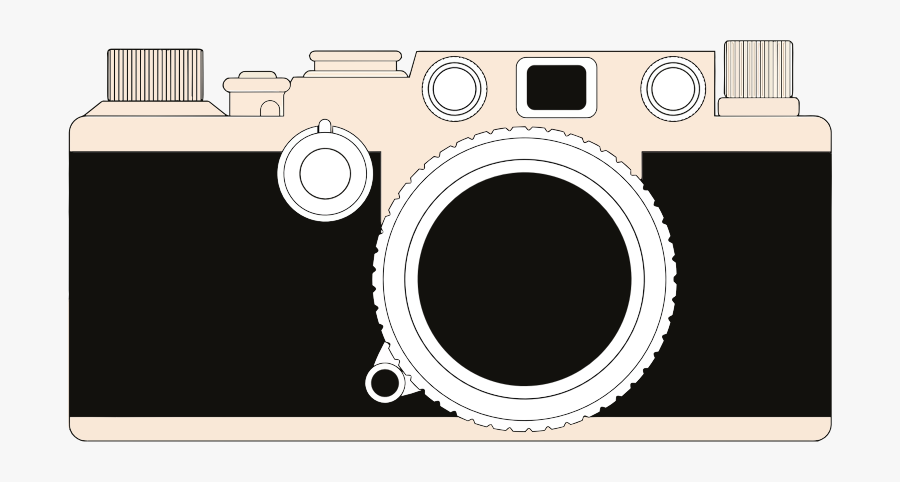 Old Camera In Png, Transparent Clipart