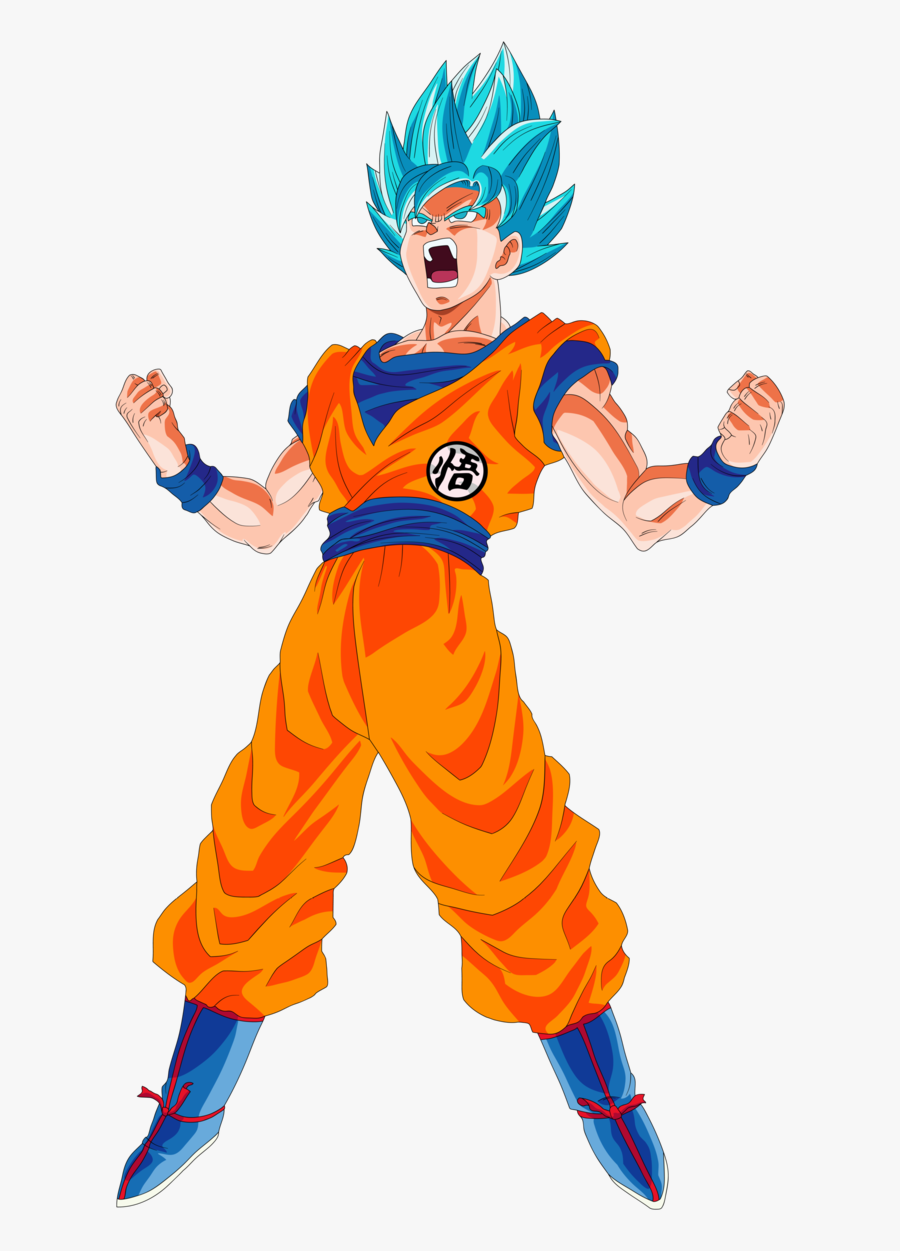 Ssgss Goku Power Up, Transparent Clipart