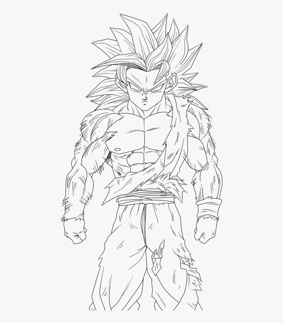 Goku Super Saiyan 5 - Dragon Ball Super Desenho, Transparent Clipart