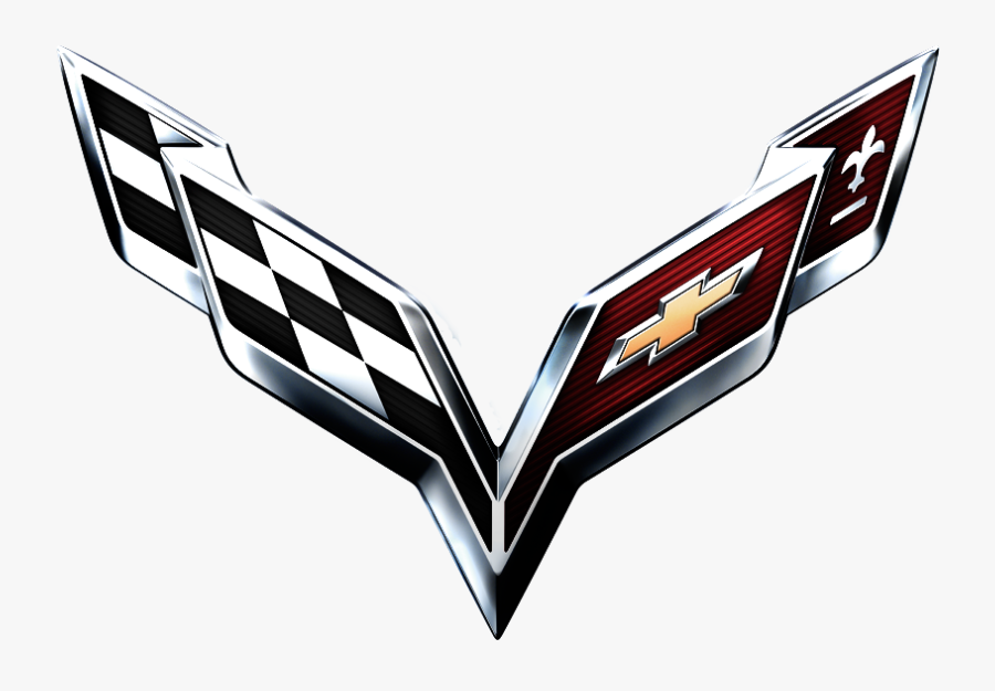 Cars Vector Symbol - Transparent Corvette Logo, Transparent Clipart