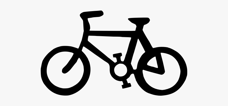 Bike Sign - Cycle Route Road Sign, Transparent Clipart
