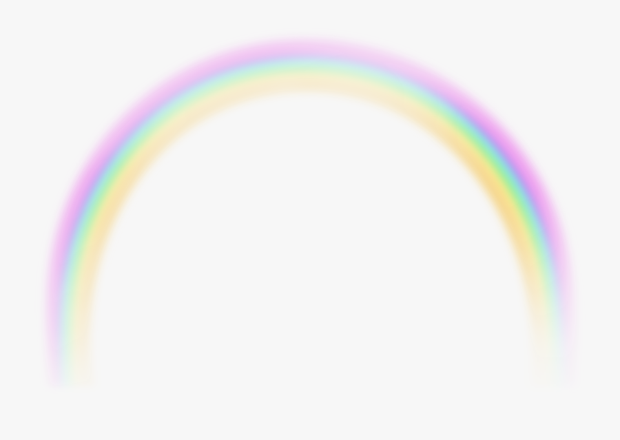 Transparent Translucent Rainbow Png, Transparent Clipart