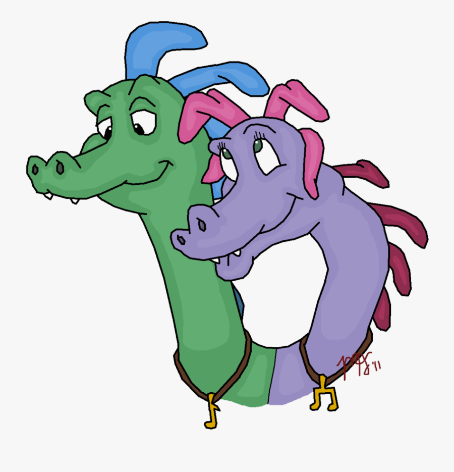 Zak And Wheezie By - Dragon Tales Transparent Background, Transparent Clipart