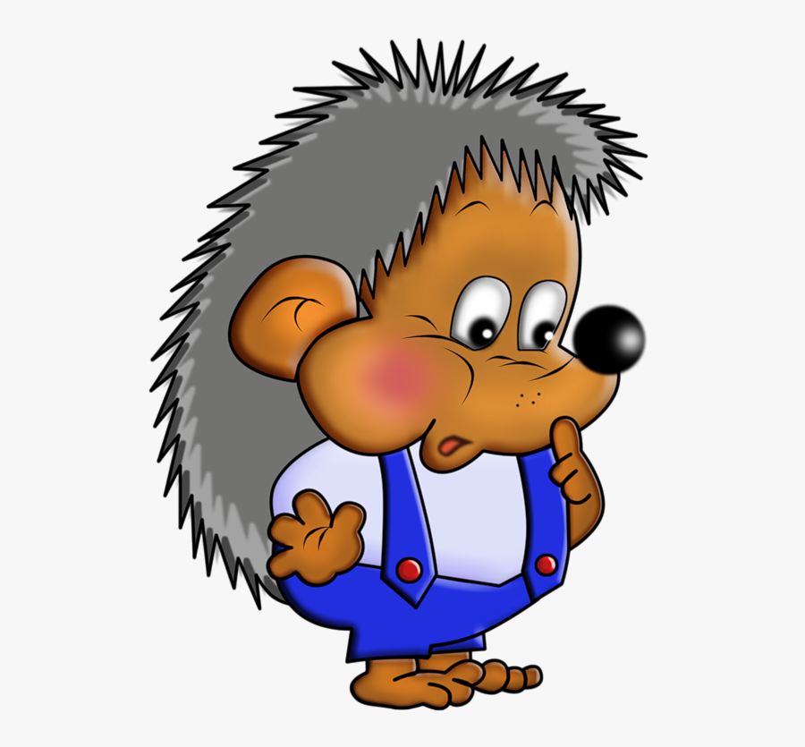 Woodland Clipart Skunk - Nhím Cartoon, Transparent Clipart