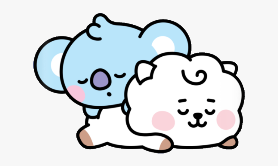 Bt21 Rj And Koya, Transparent Clipart