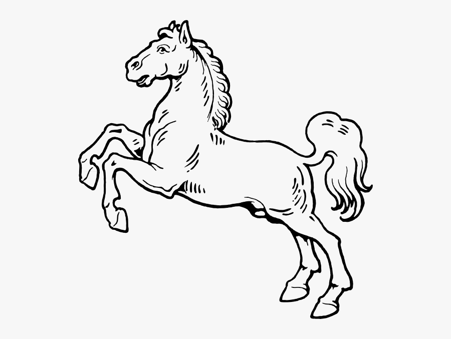 Horse Png Clipart Png - Horse Black And White, Transparent Clipart