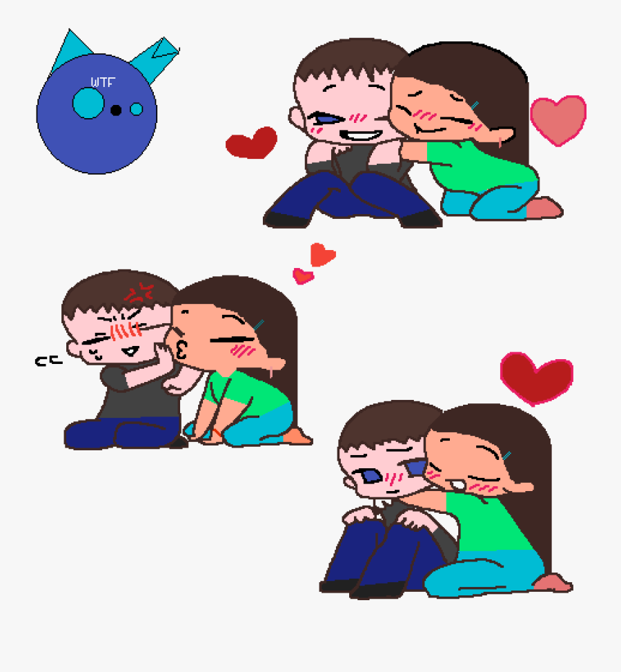 Transparent Boy And Girl Love Clipart - Cartoon, Transparent Clipart