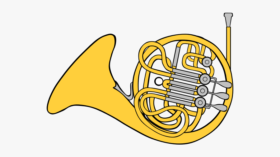 French Horn Vector Clip Art - French Horn Clipart, Transparent Clipart