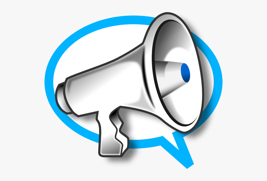 Minduka Megaphone - Megaphone Clipart, Transparent Clipart