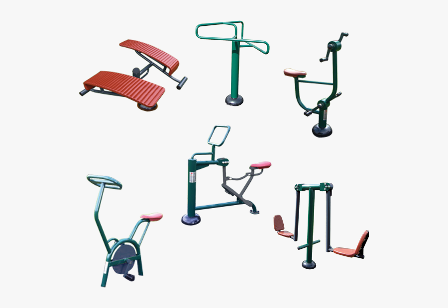 Secondary School Outdoor Exercise Equipment - Exercise, Transparent Clipart