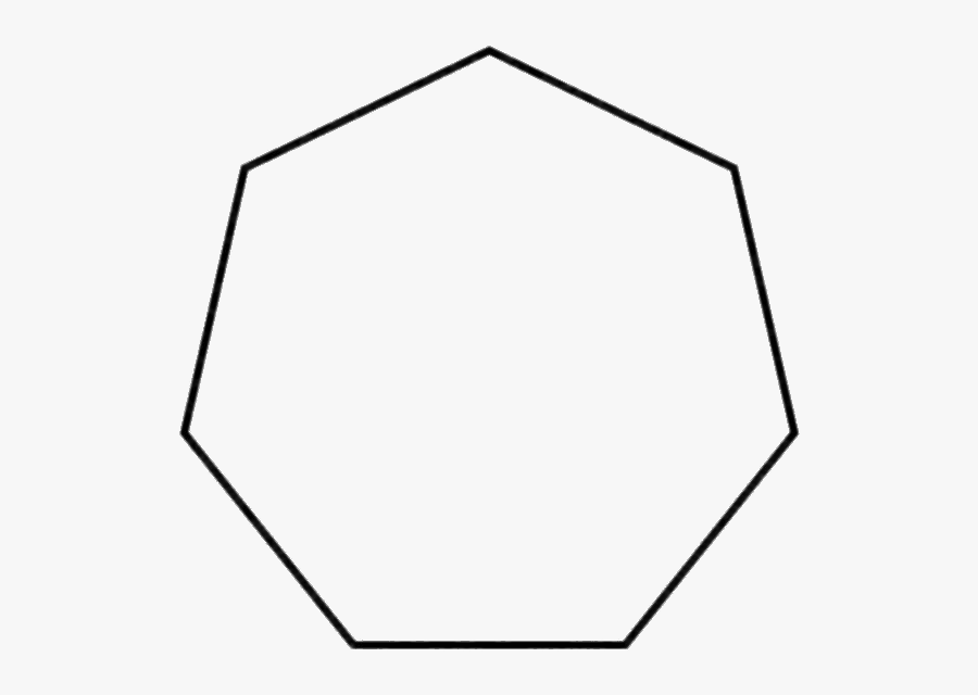 Heptagon - Png Heptagon, Transparent Clipart