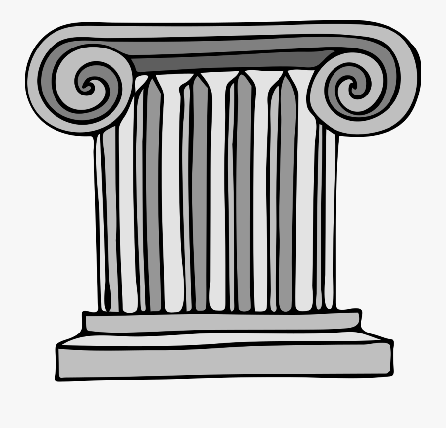 Roman Columns Clip Art, Transparent Clipart